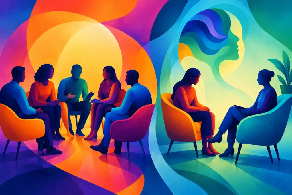 Group Therapy Versus Individual Therapy: Which Helps?